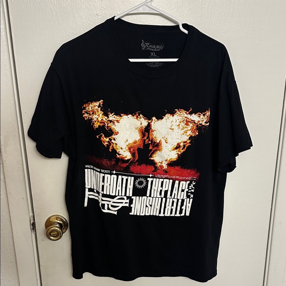 Underoath: The Place After This One album cover Black Tee